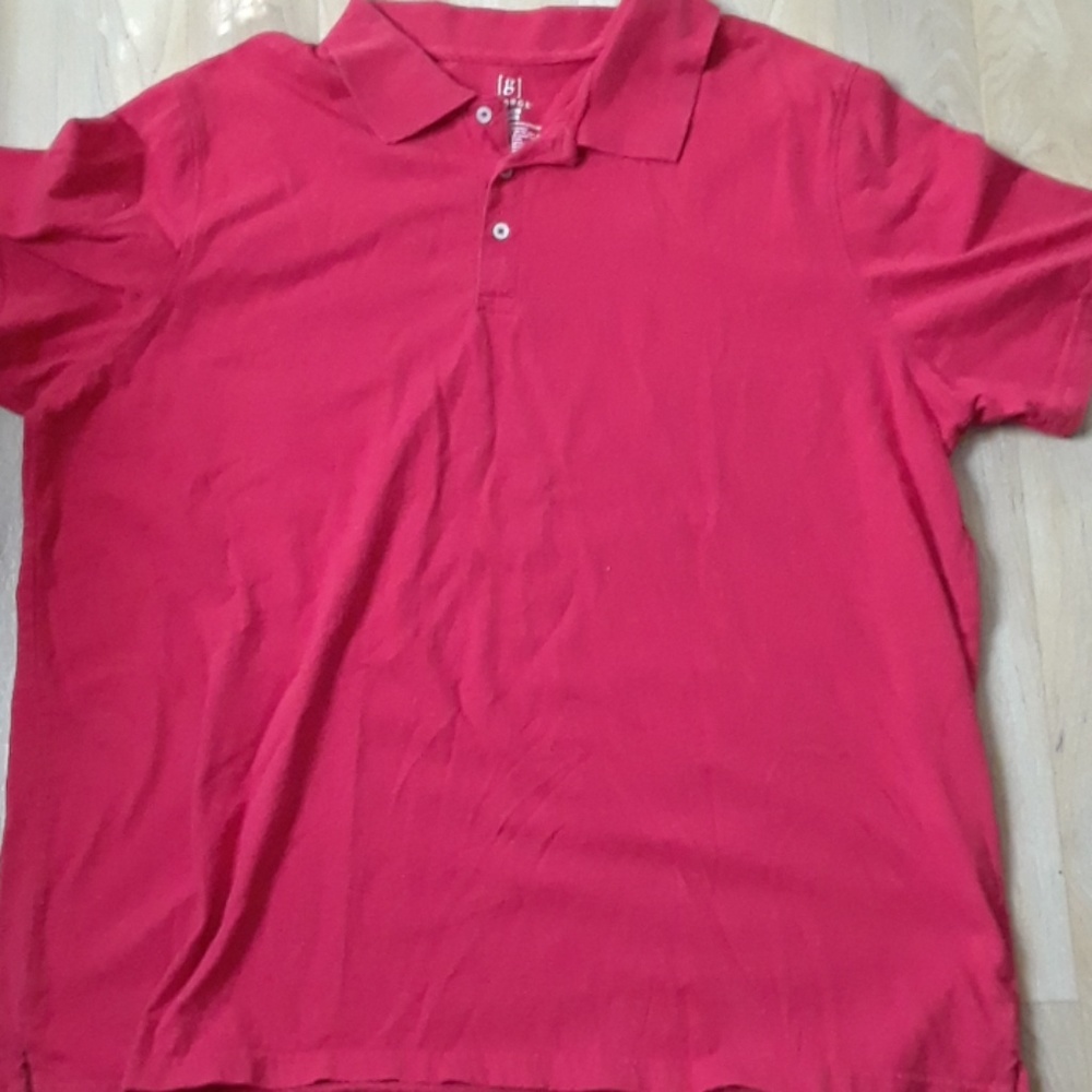 Men's red shirt 3X George